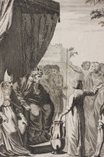 Load image into Gallery viewer, Raphael, after. Simon François Ravenet, after. Illustration to Raphael's Bible. Joshua dividing the Land. XVIII to early XIX Century.