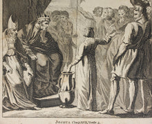 Load image into Gallery viewer, Raphael, after. Simon François Ravenet, after. Illustration to Raphael's Bible. Joshua dividing the Land. XVIII to early XIX Century.