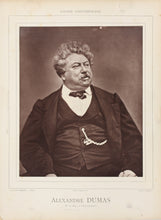 Load image into Gallery viewer, Étienne Carjat. Photo portrait of Alexandre Dumas. Woodburytype. ca. 1862.