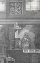 Load image into Gallery viewer, Talbot Bury, after. Church of St Dunstan in the West. Lithograph by William Gauci. C. 1830.