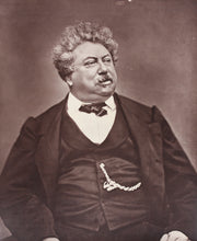 Load image into Gallery viewer, Étienne Carjat. Photo portrait of Alexandre Dumas. Woodburytype. ca. 1862.
