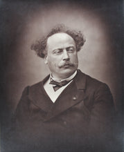 Load image into Gallery viewer, G. Fontaine. Photo portrait of Alexandre Dumas fils. Woodburytype. 1860s.