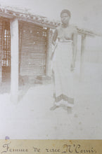 Load image into Gallery viewer, Jean Dybowski. Au Congo. Set of six ethnographic photos of the expedition to the Central Africa. 1891-1892.