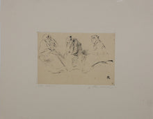 Load image into Gallery viewer, Friedrich August von Kaulbach. Old Women. Etching. Late 19th to early 20th century.