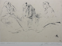 Load image into Gallery viewer, Friedrich August von Kaulbach. Old Women. Etching. Late 19th to early 20th century.