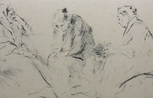 Load image into Gallery viewer, Friedrich August von Kaulbach. Old Women. Etching. Late 19th to early 20th century.