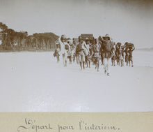 Load image into Gallery viewer, Jean Dybowski. Au Congo. Set of six ethnographic photos of the expedition to the Central Africa. 1891-1892.