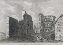 Load image into Gallery viewer, Samuel Sparrow. Abergavenny Castle, Monmouthshire, plate I. Engraving. 1784.