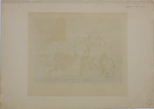 Load image into Gallery viewer, Alexandre-Gabriel Decamps, after. Fox Hunting. Etching by Daniel Mordant. Late 19th to early 20th c.