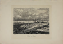 Load image into Gallery viewer, Alexandre-Gabriel Decamps, after. Fox Hunting. Etching by Daniel Mordant. Late 19th to early 20th c.