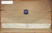 Load image into Gallery viewer, Iven (Jan) Besoet. Gezicht van Voorburg. Hand-colored engraving. Published. by H. Bakhuysen. ca. 1760.