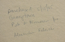 Load image into Gallery viewer, Alexander Fedorsky. Georgetown. Painting. 1965.