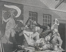 Load image into Gallery viewer, William Hogarth, after. The Invasion, or France and England. Set of two engravings by T. Cook. 1798.