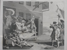 Load image into Gallery viewer, William Hogarth, after. The Invasion, or France and England. Set of two engravings by T. Cook. 1798.