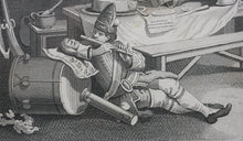 Load image into Gallery viewer, William Hogarth, after. The Invasion, or France and England. Set of two engravings by T. Cook. 1798.