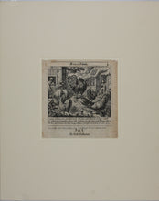 Load image into Gallery viewer, Francis Barlow. I. The Cock and The Jewel. From Aesop's Fables. Etching. 1666.
