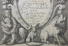 Load image into Gallery viewer, Francis Barlow. Engraved title page from Aesop's Fables. 1665.