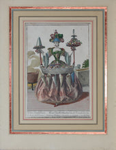 Load image into Gallery viewer, Martin Engelbrecht, after. A Female Sweets peddler. (Une Confisseuse). Engraved by J. F. Schmidt. Hand-colored. 18th c.