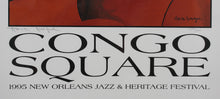 Load image into Gallery viewer, Aziz Diagne. Congo Square. Jazz Poster. 1995.