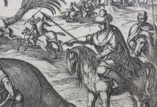 Load image into Gallery viewer, Antonio Tempesta. Elephant hunt. Etching. 1598.