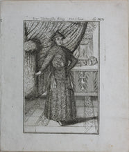 Load image into Gallery viewer, Alain Manesson Mallet. The Tartar King of China. Engraving. 1719.