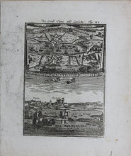 Load image into Gallery viewer, Alain Manesson Mallet. Tunis and La Goulette. (1) Engraving. 1719.