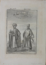 Load image into Gallery viewer, Alain Manesson Mallet. The Arabs. Engraving. 1719.