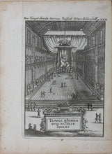 Load image into Gallery viewer, Alain Manesson Mallet. Temple of Amida. Engraving. 1685.