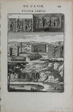 Load image into Gallery viewer, Alain Manesson Mallet. Chehel Minar. Engraving. 1719.