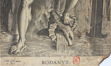 Load image into Gallery viewer, Philips Galle. Rodanus. Engraving. 1586.