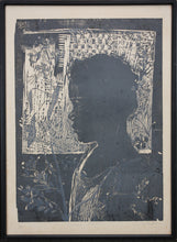 Load image into Gallery viewer, Ruth Richardson. A pair of vintage b/w woodcuts. Mother and child. Alice. Late 20th century..