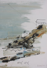 Load image into Gallery viewer, Alfred Birdsey. Sailboats in Harbour. Watercolor and ink wash. Late 20th. century.