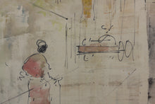 Load image into Gallery viewer, Alfred Birdsey. Street View. Watercolor on paper. Mid 20th century.