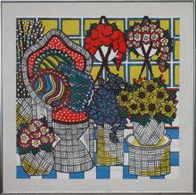 Load image into Gallery viewer, Mara Lynn Abboud. Garden Interior. Serigraph. Limited edition. 1975.