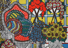 Load image into Gallery viewer, Mara Lynn Abboud. Garden Interior. Serigraph. Limited edition. 1975.