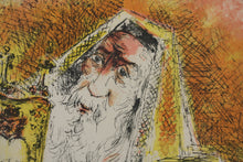 Load image into Gallery viewer, Chaim Gross. In Front of the Ark. Color Lithograph. Trial proof. 1970.