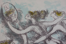 Load image into Gallery viewer, Chaim Gross. Summer Time. Color Lithograph. 1973.