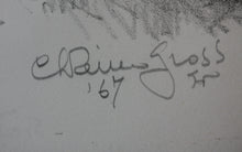 Load image into Gallery viewer, Chaim Gross. Blessing the Wine. Lithograph. 1967.