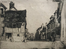 Load image into Gallery viewer, David Young Cameron. Norman Village. Etching. 1904.