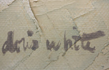 Load image into Gallery viewer, Doris Anne White. Abstract composition. Dawn in the Farm. Oil on canvas. Late 20th c.