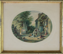 Load image into Gallery viewer, Abraham Le Blond. The Burning Glass. Baxter print. 1854-1857.