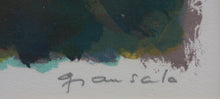 Load image into Gallery viewer, Emilio Grau-Sala. Children in a park. Color lithograph. Limited edition. Signed. Mid 20th c.