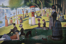 Load image into Gallery viewer, Georges Seurat. A Sunday on La Grande Jatte. Poster. The Art Institute of Chicago. 20th c.