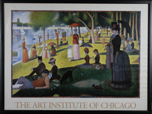 Load image into Gallery viewer, Georges Seurat. A Sunday on La Grande Jatte. Poster. The Art Institute of Chicago. 20th c.