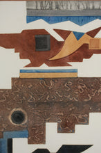 Load image into Gallery viewer, Mae Lee Thomson Foster. One message to Heaven. Color woodblock. 1976.
