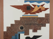 Load image into Gallery viewer, Mae Lee Thomson Foster. One message to Heaven. Color woodblock. 1976.