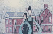Load image into Gallery viewer, Patricia Buckley Moss. Red House. Limited edition print. 1982.