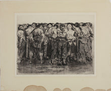 Load image into Gallery viewer, Käthe Kollwitz. The Prisoners. Engraving. 1908.