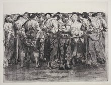 Load image into Gallery viewer, Käthe Kollwitz. The Prisoners. Engraving. 1908.
