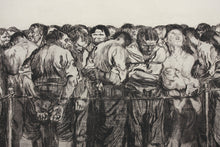 Load image into Gallery viewer, Käthe Kollwitz. The Prisoners. Engraving. 1908.